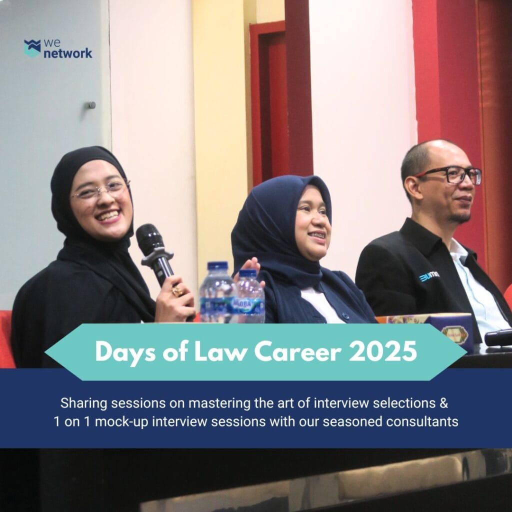 WeNetwork Participated in University of Indonesia's Days of Law Career 2025 1 Days of Law Career | WeNetwork